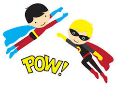 Superhero Party - Invitations